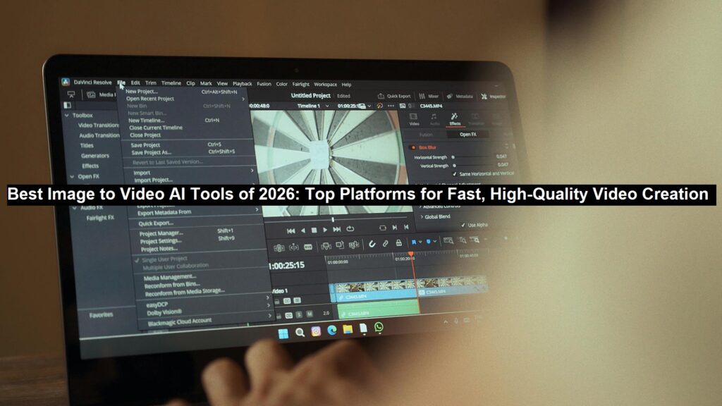 Best Image to Video AI Tools of 2026: Top Platforms for Fast, High-Quality Video Creation